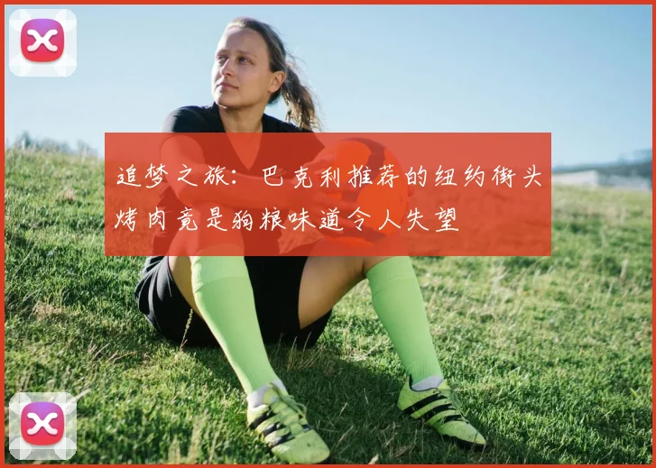 追梦之旅：巴克利推荐的纽约街头烤肉竟是狗粮味道令人失望